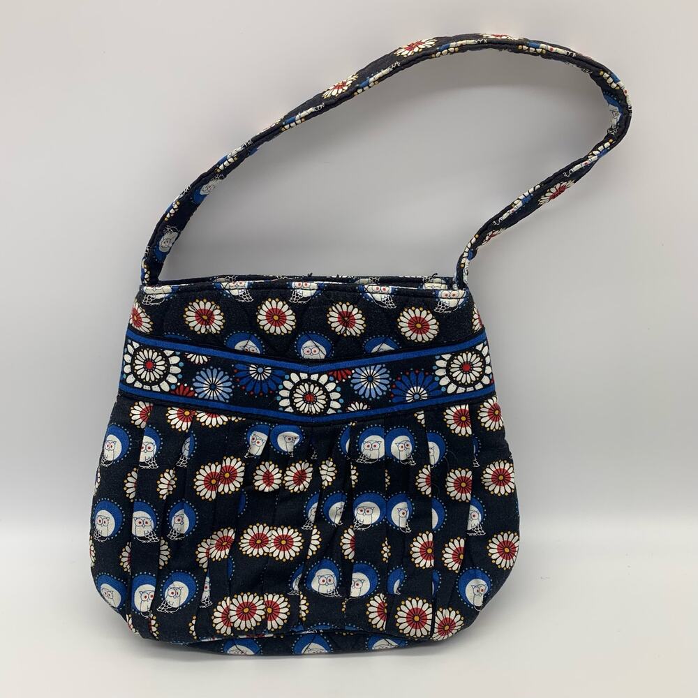 Vera Bradley Hannah Night Owl Top Handle Bag Small Retired
